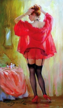 Impresionismo Painting - Pretty Lady KR 001 Impresionista